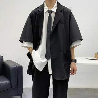 Áo Blazer tay lỡ Jack Lane