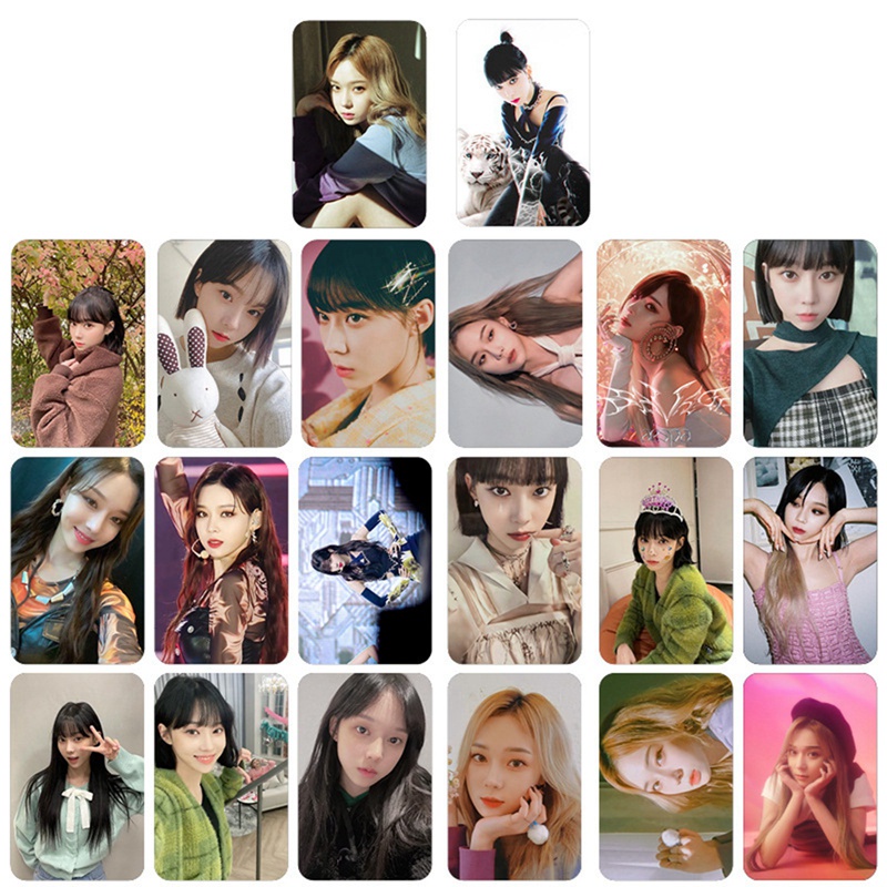 Bộ sưu tập 20 thẻ ảnh lomo nhóm nhạc kpop aespa