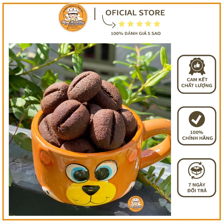 Bánh Quy Cafe Thơm Ngon Tốt Cho Sức Khỏe Hộp 220g - 𝐌𝐨𝐧 𝐇𝐞𝐚𝐥𝐭𝐡𝐲