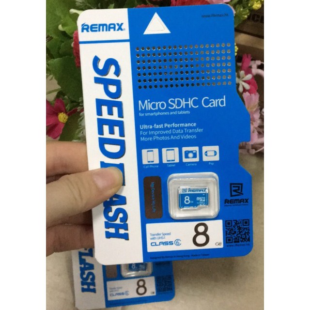 Thẻ nhớ micro SDHC remax 8gb new