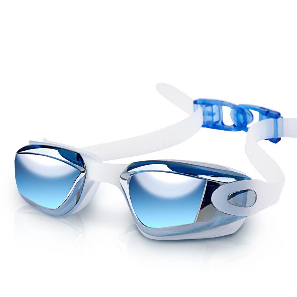 MYRONGVN Kính Bơi Unisex Chống Tia UV Có Thể Điều Chỉnh Kích Cỡ