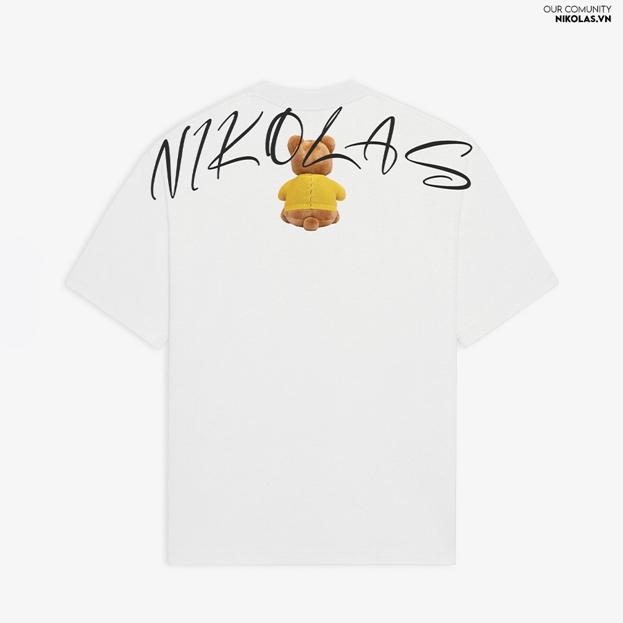 Áo thun Unisex Nikolas 100% Cotton Golden Bear
