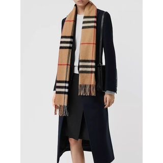 Khăn len lông cừu Burberry siêu xịn full box