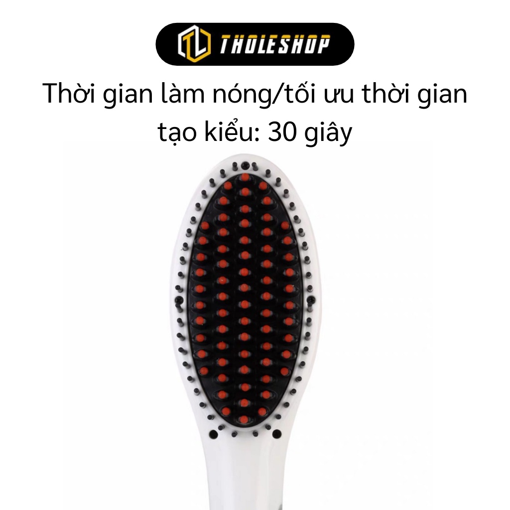 Lược Điện - Lược Điện Chải Thẳng Tóc Chuyên Nghiệp, Nhanh Chóng 8201