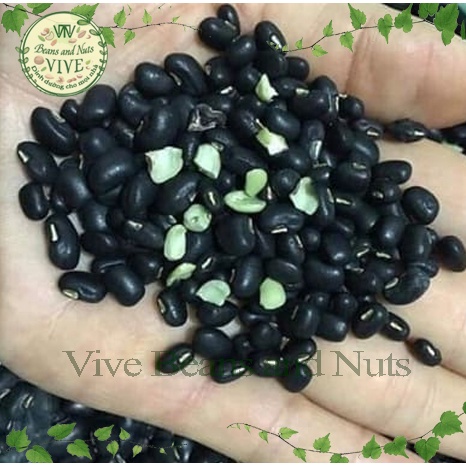 Đậu Đen xanh lòng túi 1kg hút chân không
