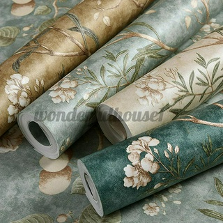 Giấy Dán Tường Họa Tiết Hoa Cổ Điển 0.5m X 10m