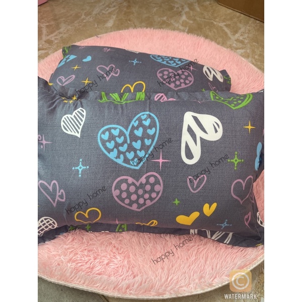 Vỏ gối đầu poly cotton 45x65cm