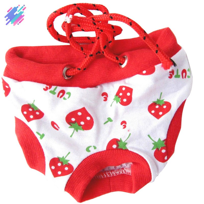 Quần tã sinh lý kiểu dáng xinh xắn cho thú cưng giống cái size S/ M/ L/ XL
