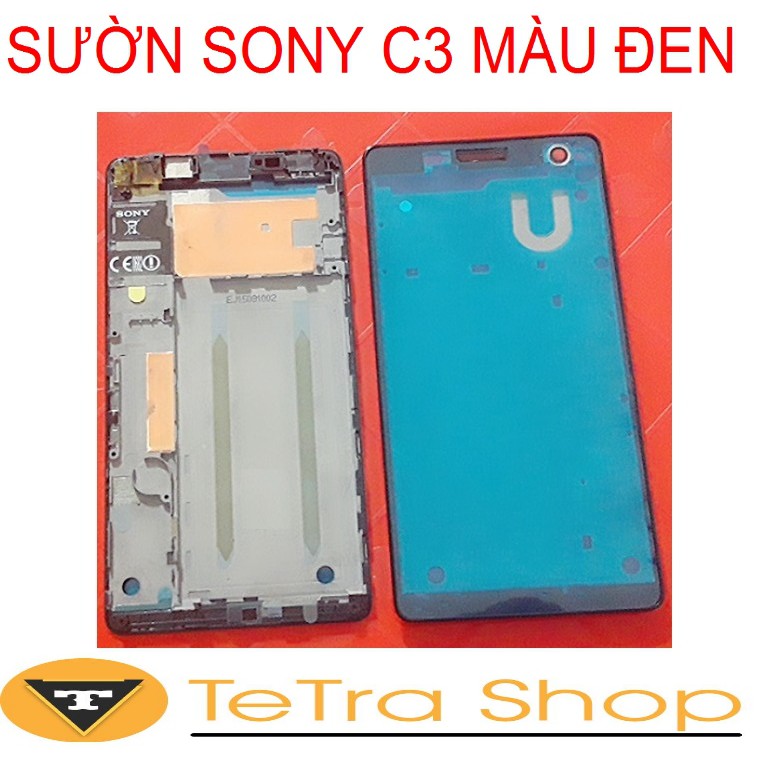 SƯỜN SONY C3 MÀU ĐEN