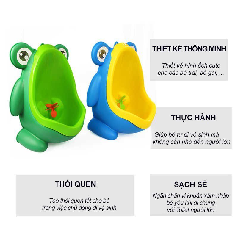 BÔ TIỂU ẾCH XANH CHO BÉ TRAI