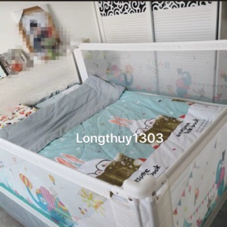 Thanh chắn giường baby number A 1.5m/1.6m/1.8m/2m