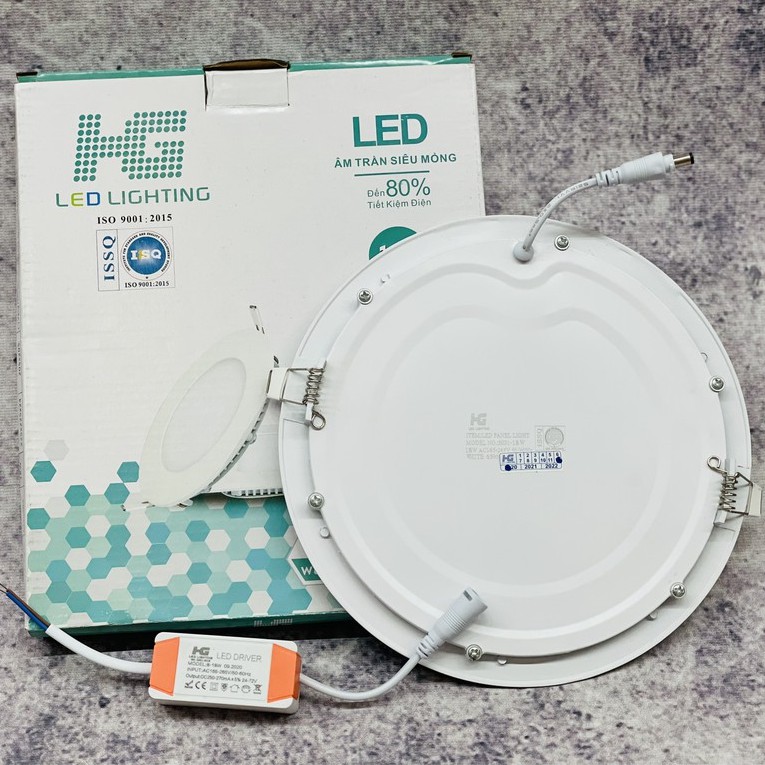 Đèn led âm trần tròn 6w, 9w, 12w, 18w ánh sáng trắng, siêu sáng, giá rẻ