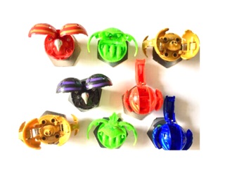 Chiến binh bakugan - bộ 5 trứng