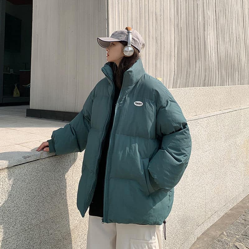 Áo phao unisex phong cách Hàn quốc