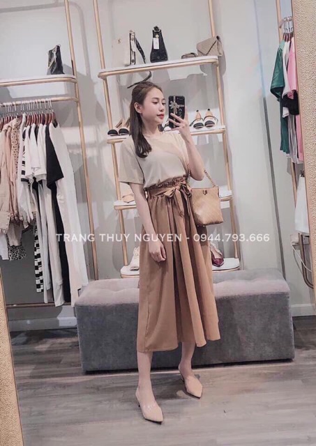 Sét áo cotton quần ống suông (còn sz L ) | BigBuy360 - bigbuy360.vn