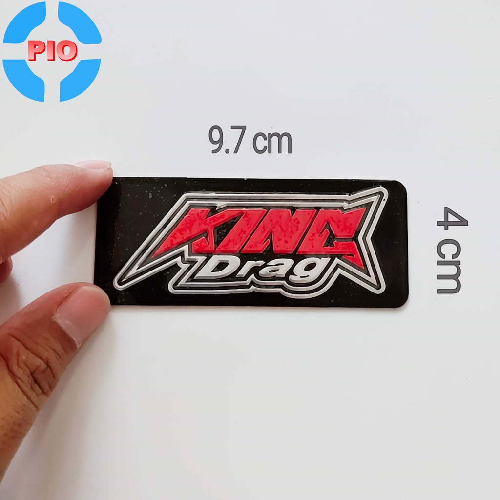 Tem Nhôm Dán Pô Xe, Ống Xả Xe Gắn Máy KingDrag