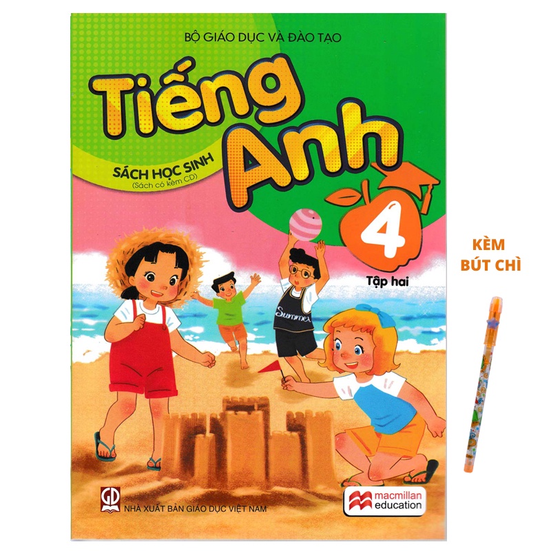 Sách - Tiếng Anh Lớp 4 Tập 2 Sách Học Sinh