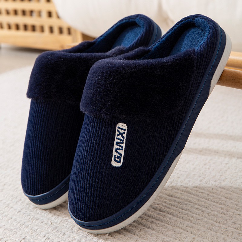 Dép Bông Đi Trong Nhà Siêu Ấm Chống Trơn Trượt Dành Cho Nam - Nữ