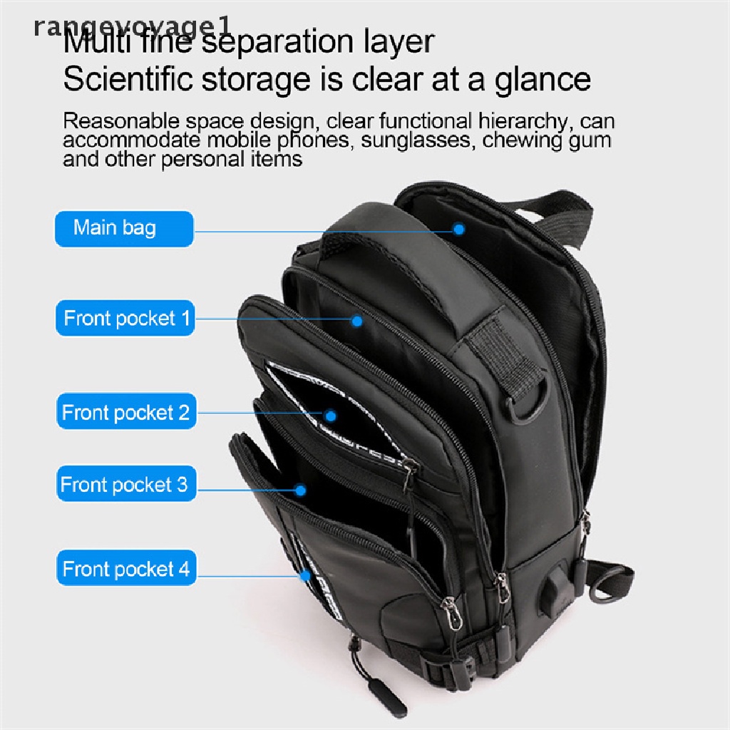 Túi Đeo Hông Đựng Điện Thoại Trọng Lượng Nhẹ Chống Thấm Nước Cho Nam Mang Đi Du Lịch [rangevoyage1]