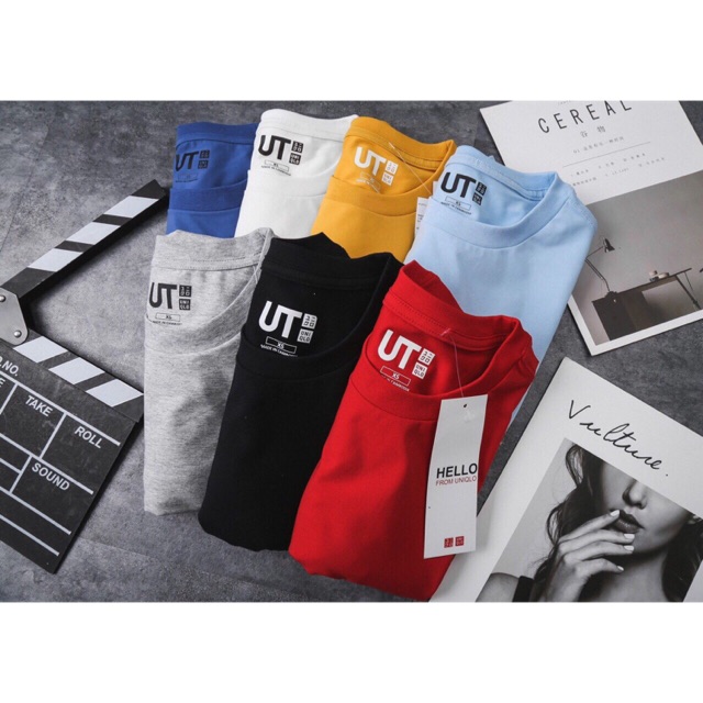 Áo thun nam trơn uniqlo