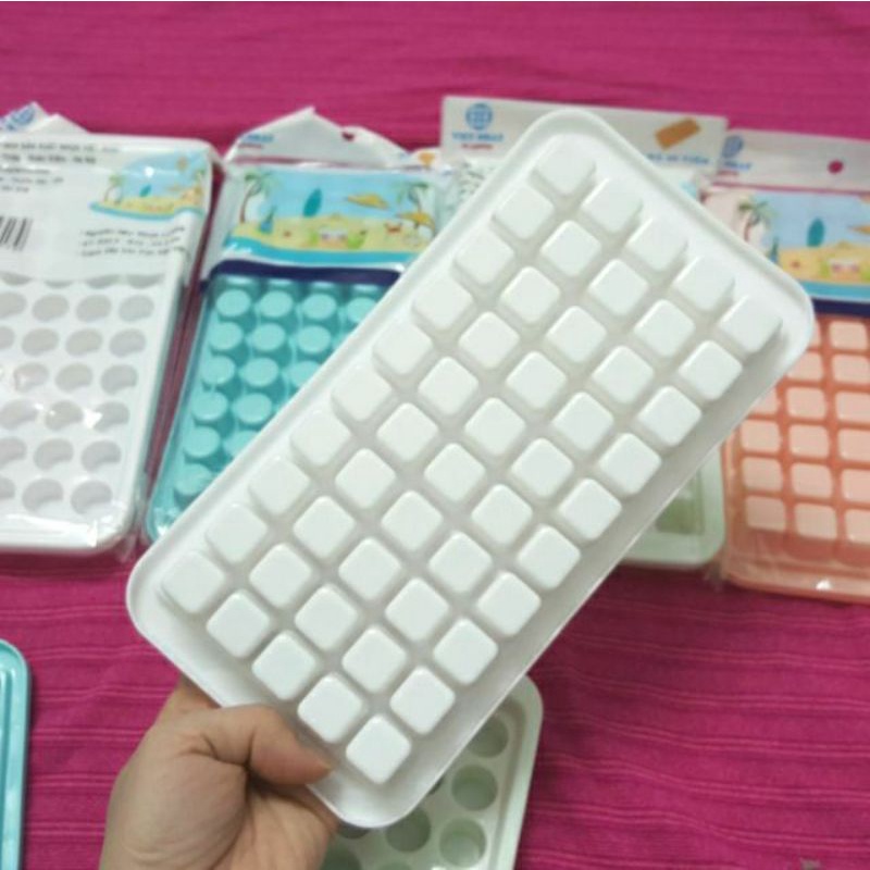 KHAY LÀM THẠCH, KHAY LÀM ĐÁ VỈ 50 VIÊN