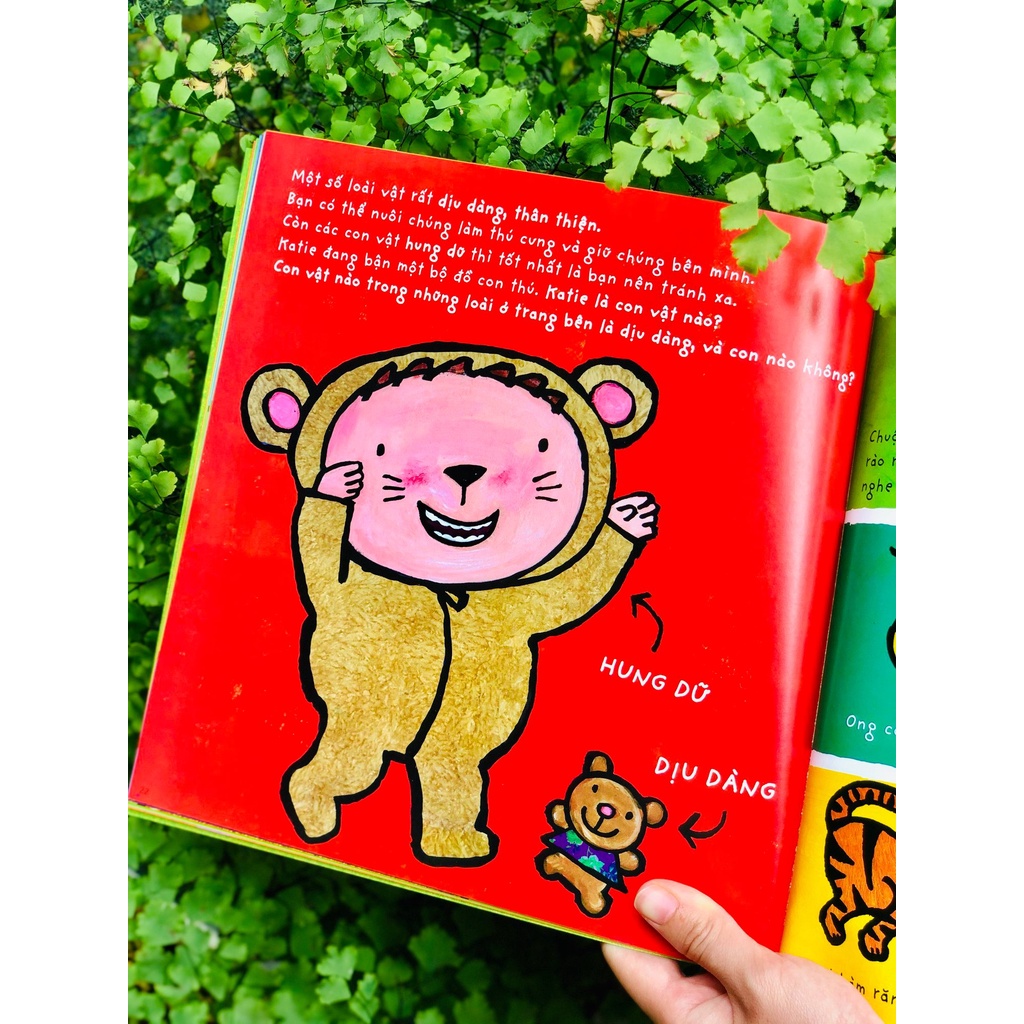 Sách - Cuốn sách lớn rực rỡ về loài vật - Picture book dành cho trẻ trên 2 tuổi