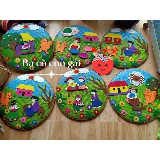 trang trí mẹt mầm non