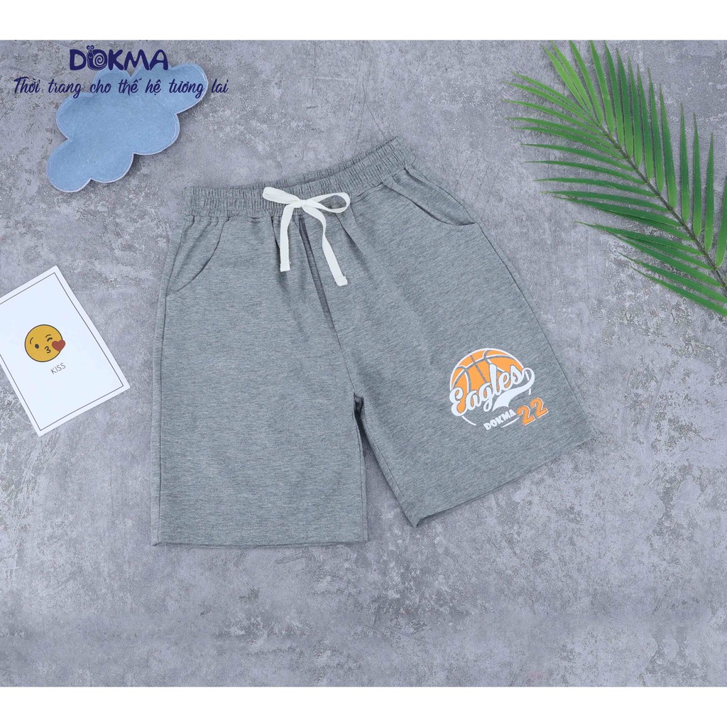 DQ196 Quần short cotton BT đại Dokma (7-12T)