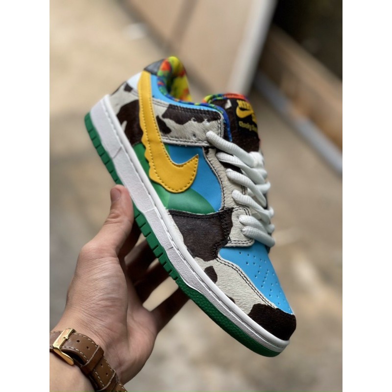 [ HÌNH TỰ CHỤP THẬT+ TẶNG KÈM DÂY PHỤ+ FULL BOX] Giày Thể Thao Sneaker Nam Nữ SB bò