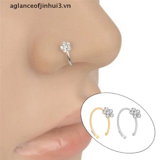1 Nhẫn Đeo Mũi Đính Đá Thời Trang