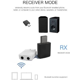 3 in 1 USB Bluetooth 5.0 Audio Transmitter/Receiver Adapter For TV/PC/Car Grace