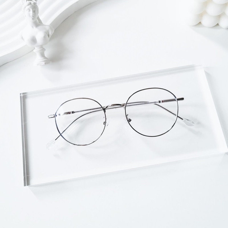 Gọng Kính Kim Loại dáng tròn lắp cận ,gọng kính thời trang -29120