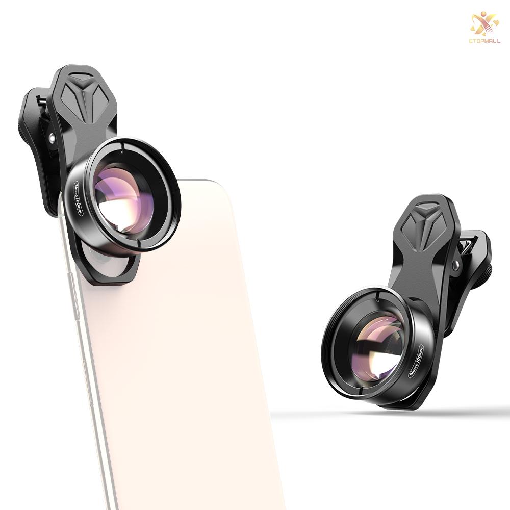 Ống kính phóng to dạng kẹp ET APEXEL APL-HB100mm thông dụng 4K HD cho điện thoại 11/XS/XS Max/XR/X/8/8 Plus