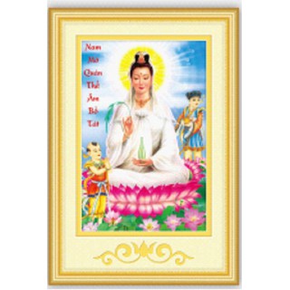 Tranh đính đá H1028 - Quan Thế Âm