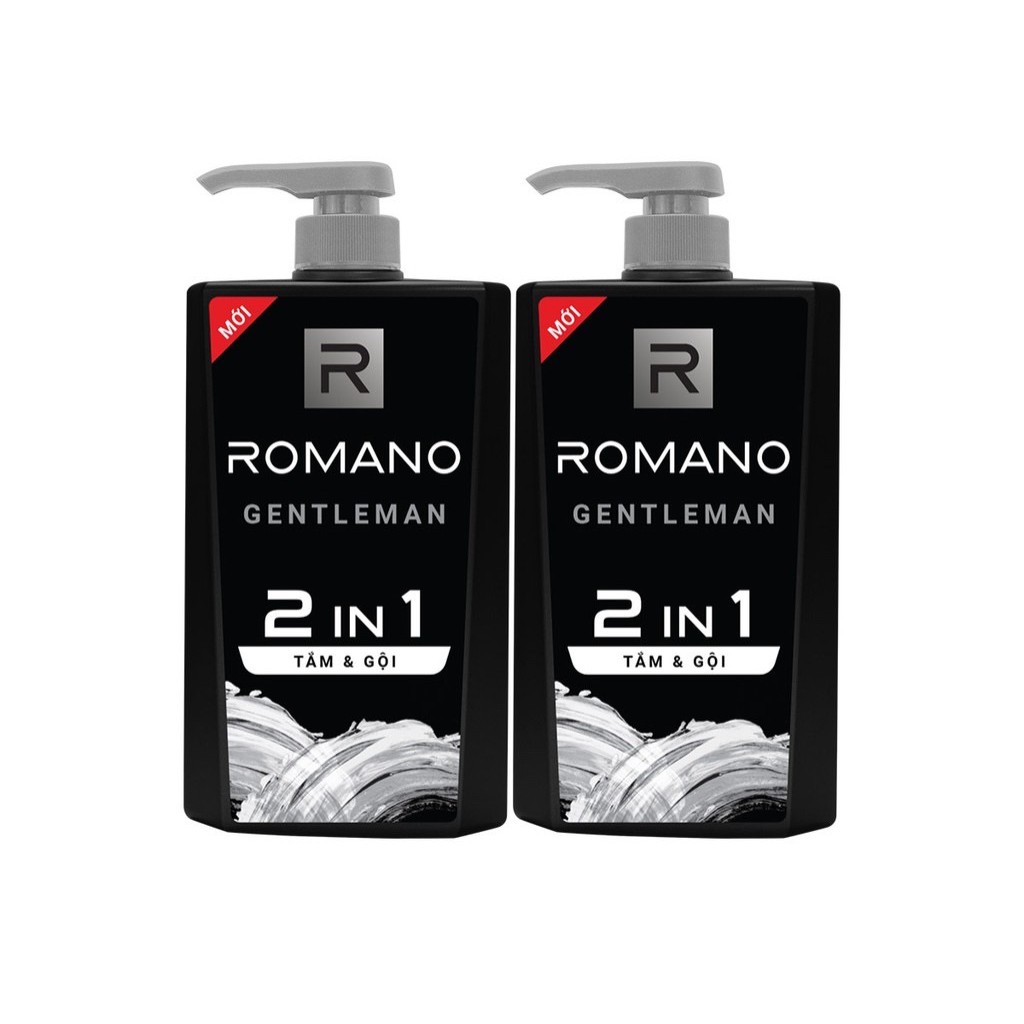 Tắm Gội Romano Gentleman 2 in1 650g (Mới)