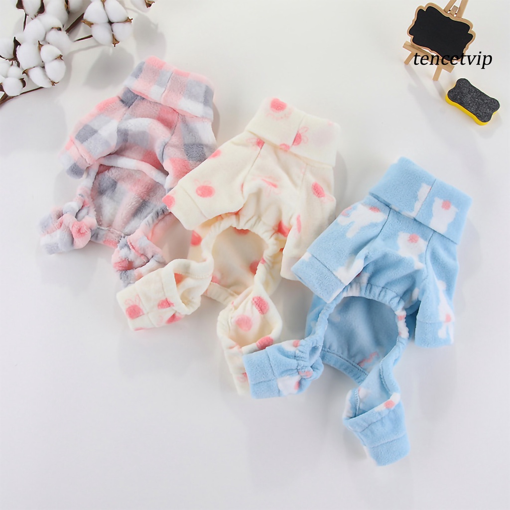 Áo liền quần cổ cao giữ ấm dành cho thú cưng