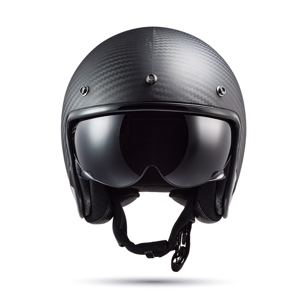 Mũ bảo hiểm 3/4 kính âm LS2 BOB OF601 CARBON