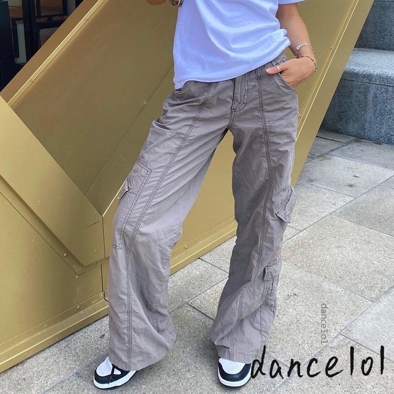 Quần Jean Ống Đứng Lưng Cao Màu Trơn Kiểu Hàn Quốc Thời Trang Cho Nữ dance1o1