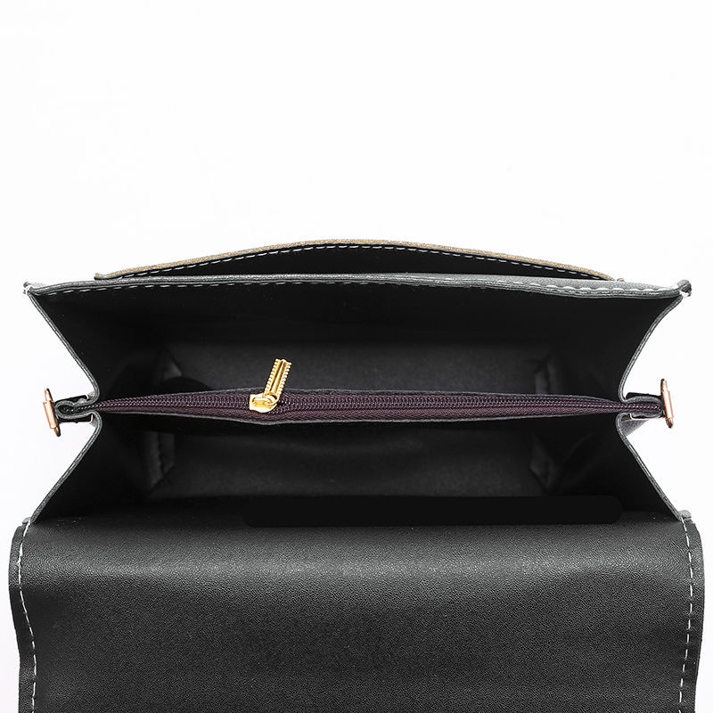 Túi đeo vai hình vuông cỡ nhỏ thiết kế đơn giản phong cách Hàn Quốc thời trang tùy chọn màu sắc dành cho nữ