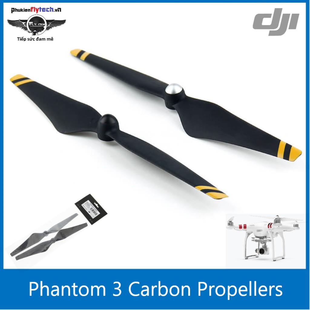 Cánh Phantom 3 carbon chính hãng DJI (4 cánh) - phụ kiện flycam DJI