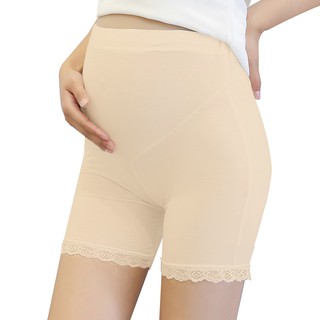 Quần đùi bầu mặc trong váy cotton thoáng mát