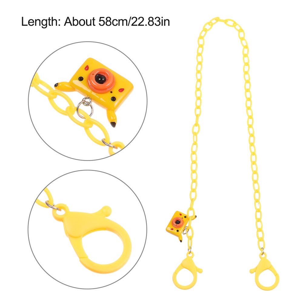 Dây đeo mắt kính chống trượt chống mất màu kẹo phong cách hoạt hình thời trang dành cho trẻ em