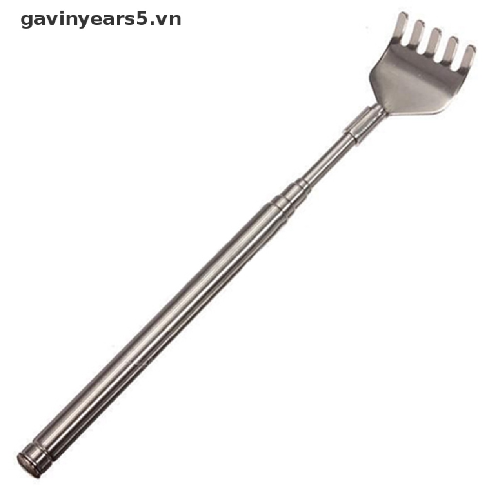 Cây gãi lưng bằng thép không gỉ có thể kéo dài tiện lợi