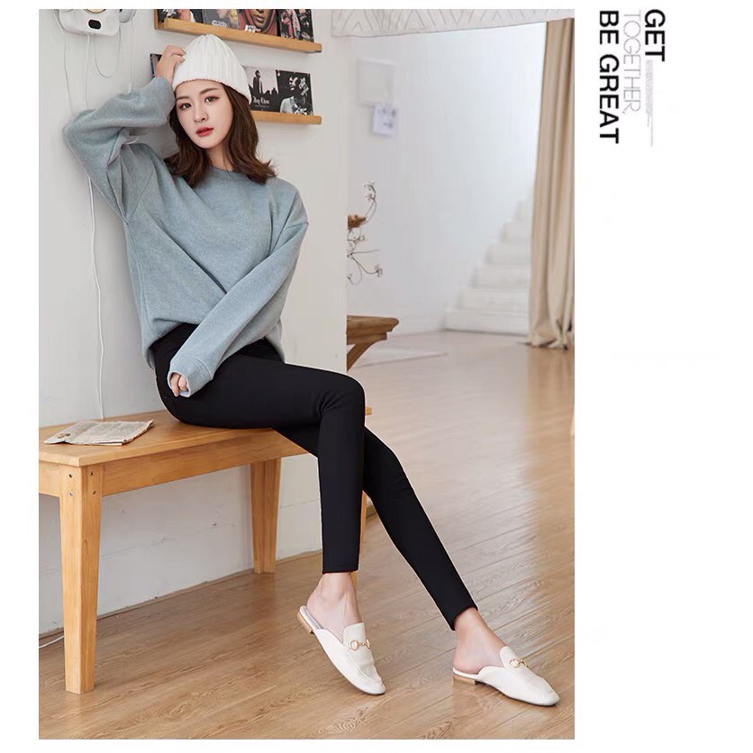 Quần Legging Nữ Dáng Ôm Siêu Đẩy Xuất Hàn Siêu Xinh 🦋 Quần Skinny Nữ Dáng Dài