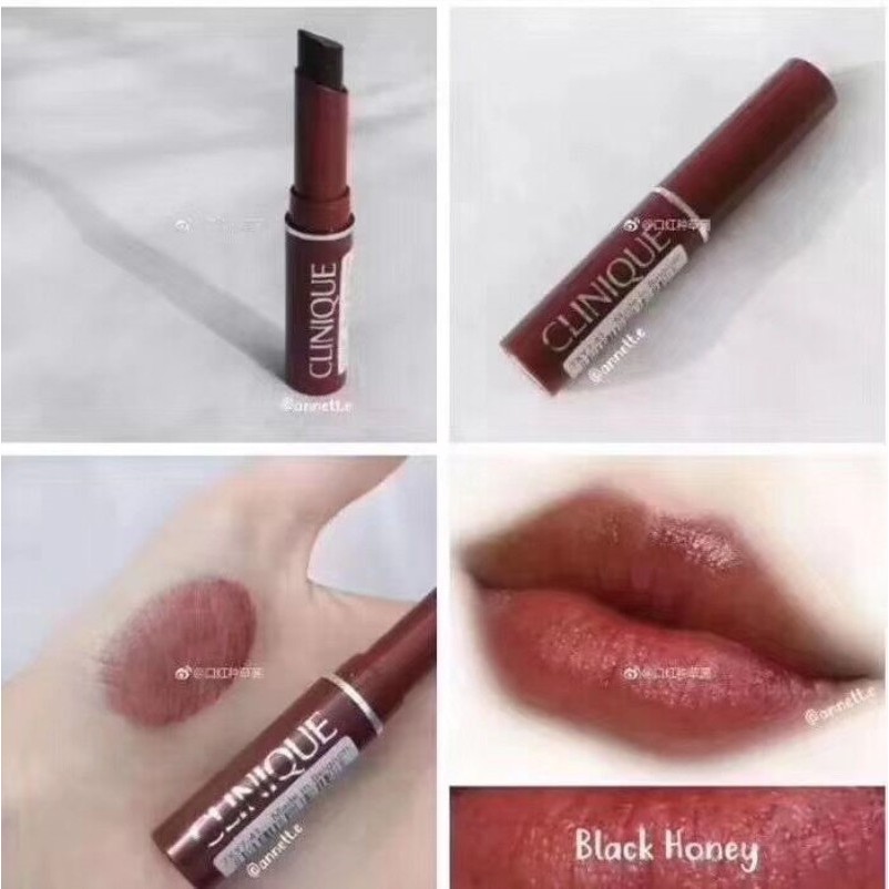 [ Minisize ] Son Clinique - Almost Lipstick màu Black Honey