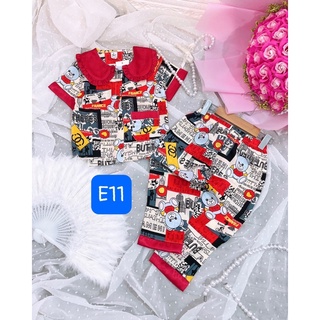 bộ pijama lụa mango sz 9-21kg