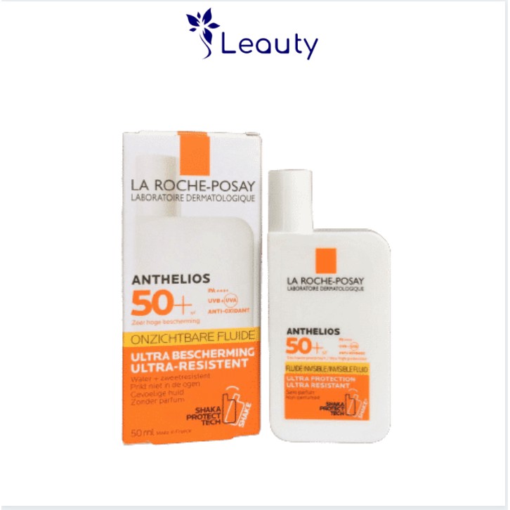 [HOT] Kem chống nắng La RochePosay Anthelios Shaka Fluid SPF 50+ cho da nhạy cảm 50ml