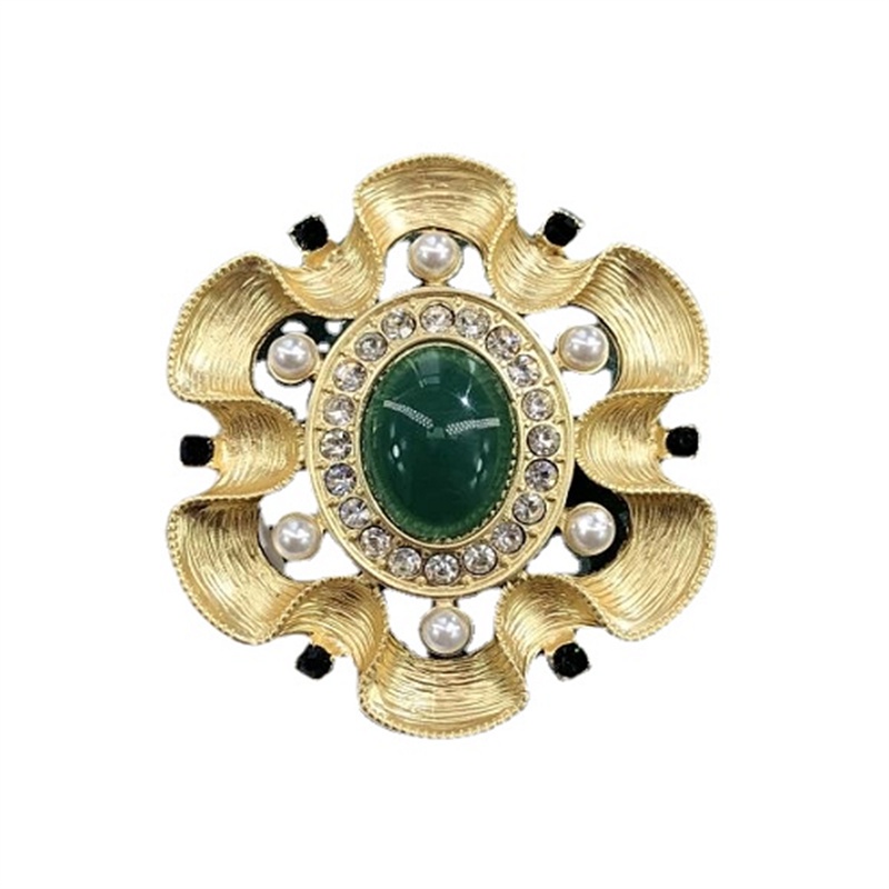 Trâm Cài Áo Đính Ngọc Trai Phong Cách Baroque Cổ Điển Thời Trang Tinh Tế