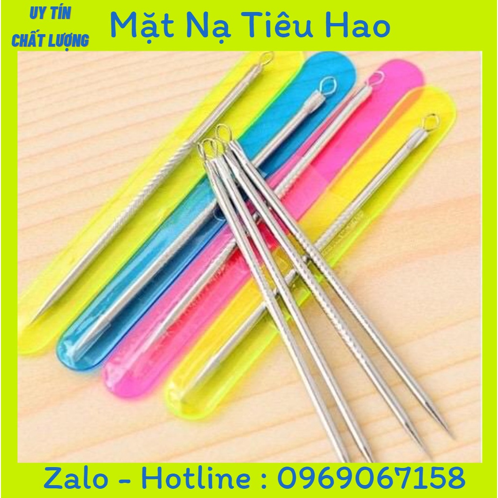 1 Cây nặn mụn lẻ đầu nhọn đầu ( tròn - sắc nhọn ) - vỉ nặn mụn lẻ