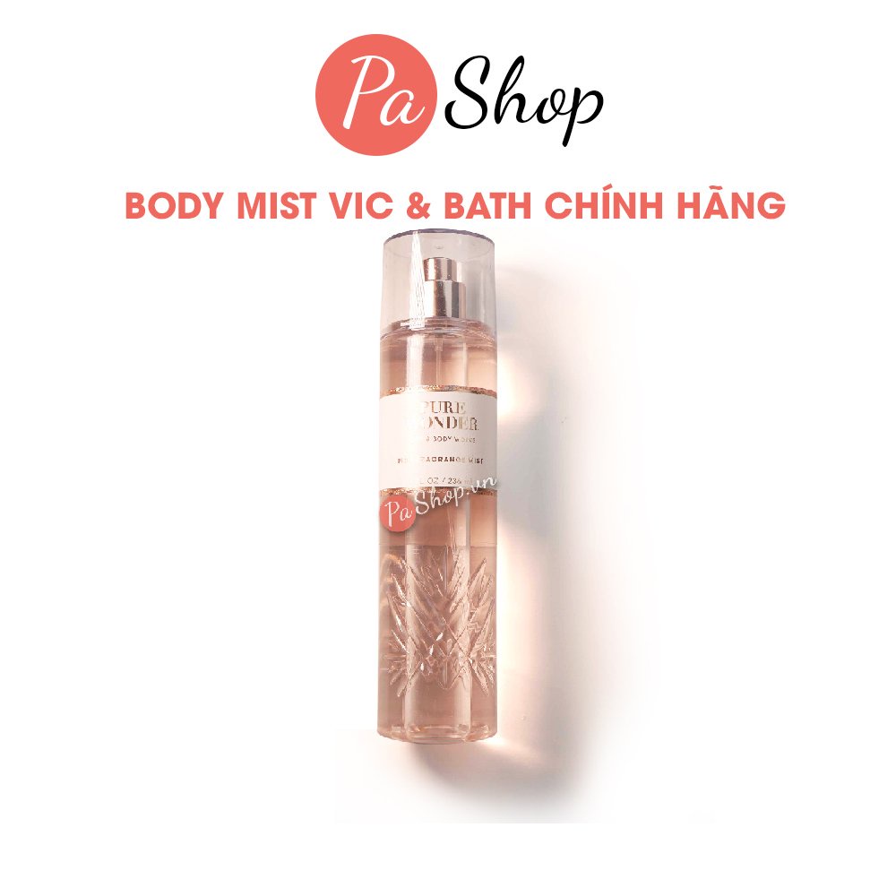 Body mist Pure Wonder xịt thơm toàn thân | BigBuy360 - bigbuy360.vn